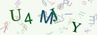 This is a captcha-picture. It is used to prevent mass-access by robots. (see: www.captcha.net)