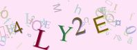 This is a captcha-picture. It is used to prevent mass-access by robots. (see: www.captcha.net)