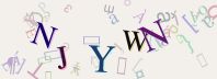 This is a captcha-picture. It is used to prevent mass-access by robots. (see: www.captcha.net)